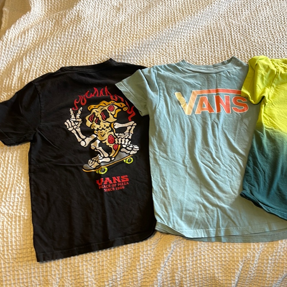 Boys vans shirts